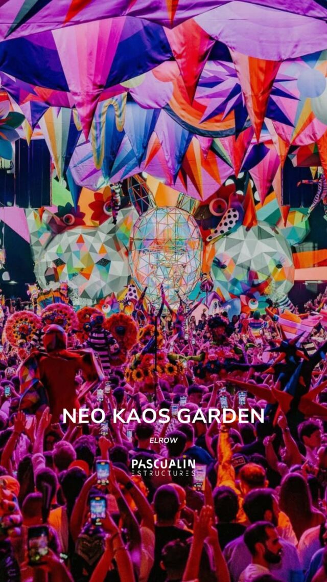 🌈 ELROW – NEO KAOS GARDEN 🌈

Continuamos nuestra colaboración con @elrowofficial con una nueva escenografía llena de colores, arte y tecnología: Neo Kaos Garden. 

El diseño de esta escenografía viene de la mano del artista Okuda San Miguel (@okudart), consiguiendo transmitir su visión de pasión, libertad y ser único. 🚀

El montaje que hemos construido está hecho de estructuras de truss y pieles de aluminio. Además, hemos incorporado una nueva máquina de soldadura láser con el que se ha conseguido un acabado más definido y limpio.

Como siempre, estamos agradecidos a @elrowofficial y @okudart por confiar en nosotros y permitirnos construir esta escenografía espectacular, creando experiencias únicas. 

✨¿a qué estas esperando?✨

CAT:

Continuem la nostra col•laboració amb @elrowofficial amb una nova escenografia plena de colors, art i tecnologia: Neo Kaos Garden.

El disseny d’aquesta escenografia ve de la mà de l’artista Okuda San Miguel (@okudart), aconseguint transmetre la seva visió de passió, llibertat i ser únic. 🚀

El muntatge que hem construït està fet d’estructures de truss i pells d’alumini. A més, hem incorporat una nova màquina de soldadura làser amb què s’ha aconseguit un acabat més definit i net.

Com sempre, estem agraïts a @unvrsibiza, @elrowofficial i @okudart per confiar en nosaltres i permetre’ns construir aquesta escenografia espectacular, creant experiències úniques.

✨a què estàs esperant? ✨

#elrow #UNVRS #okuda #okudart #okudasanmiguel #elrowibiza #festival #musicfestival #ibiza #ibizamusic #festivalvibes #show #creative #scenography #soldadura #stagedesign #festivalart #eventosunicos #creativespaces #festivalproduction #multicolour #visualart #diseñoeventos #pascualinestructures